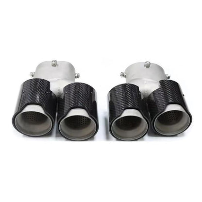 Car Modification Stainless Steel Carbon Fiber Exhaust Pipe